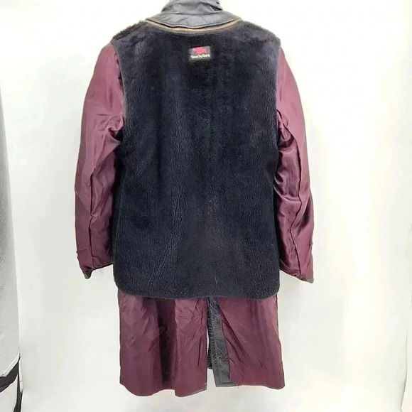 HUDSON BAY COMPANY VINTAGE LEATHER TRENCH - Picture 6 of 8